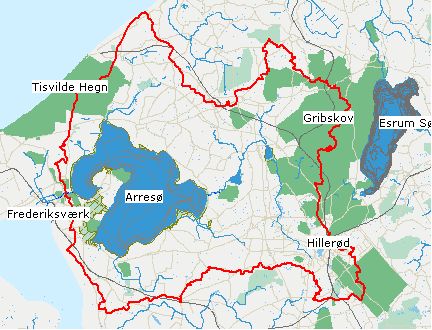 Arrenæs Arresø Kongernes Nordsjælland